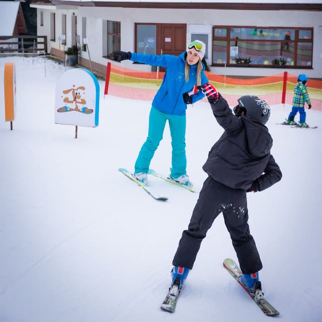 Instruktor lyžování